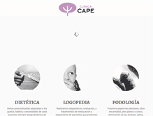 Tablet Screenshot of clinicacape.com